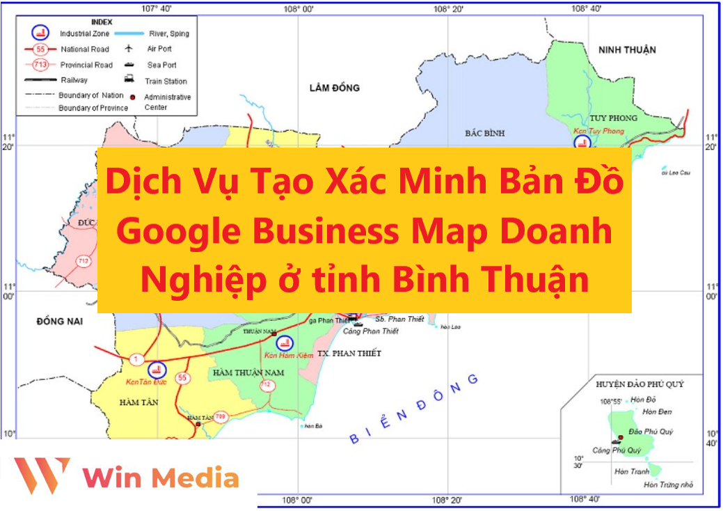 Dịch Vụ Tạo Xác Minh Bản Đồ Google Business Map Doanh Nghiệp ở tỉnh Bình Thuận
