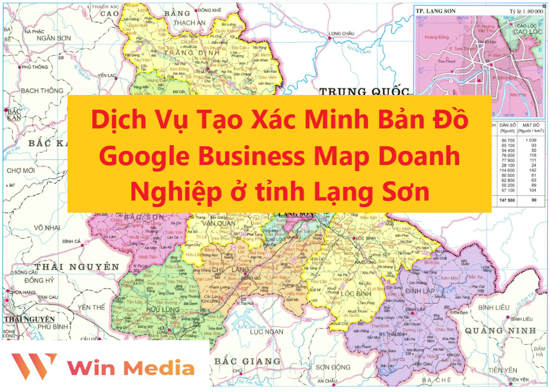 Dịch Vụ Tạo Xác Minh Bản Đồ Google Business Map Doanh Nghiệp ở tỉnh Lạng Sơn