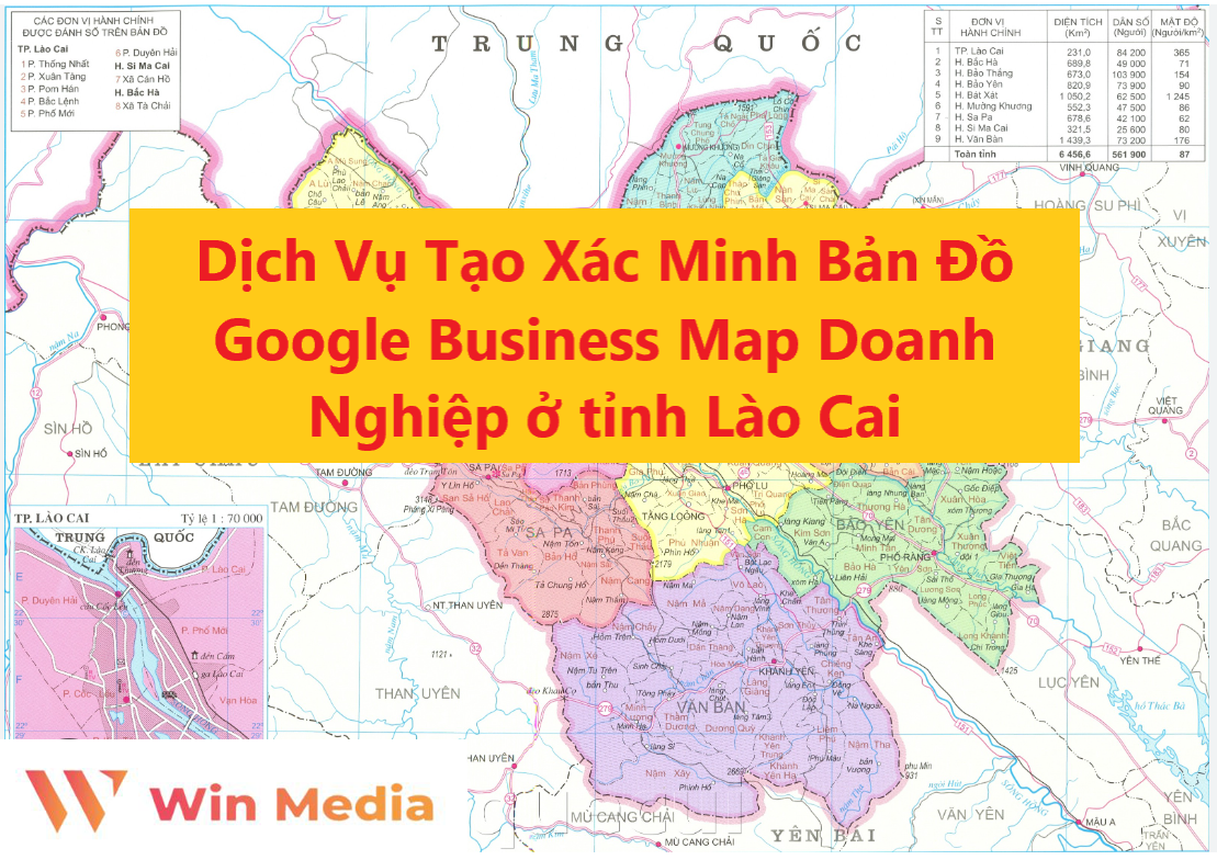 Dịch Vụ Tạo Xác Minh Bản Đồ Google Business Map Doanh Nghiệp ở tỉnh Lào Cai