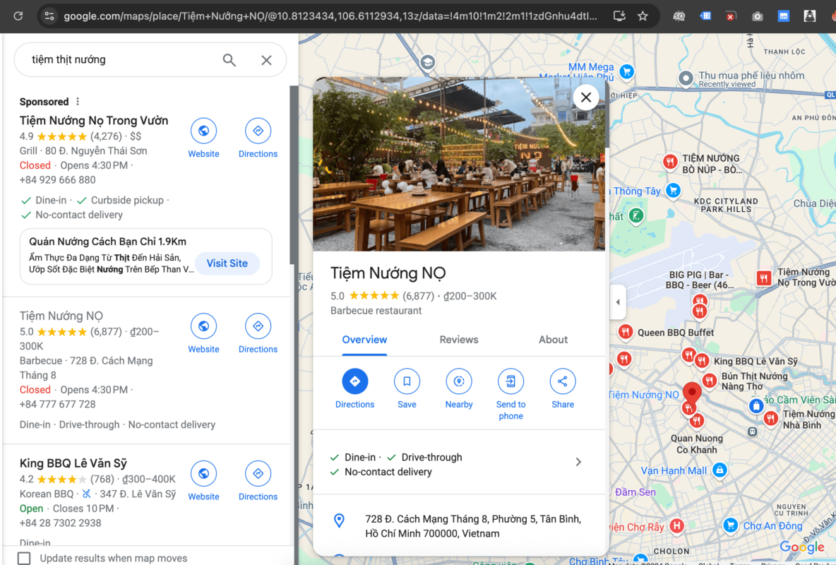 tiệm nướng nọ - seo từ khoá google map.png