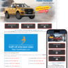 Thiết kế website mẫu web đại lý bán xe hơi FORD 2025