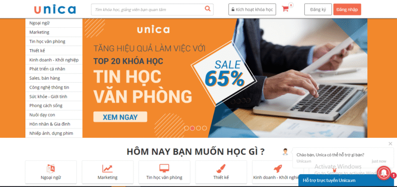 Thiết Kế Web Khóa Học Online Chuyên Nghiệp Tại Win Media