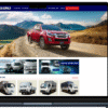 Thiết kế website mẫu web đại lý bán xe hơi ISUZU 2025