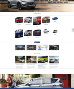 Thiết kế website mẫu web đại lý bán xe hơi HYUNDAI 2025