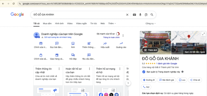 Hướng dẫn quản trị Google Maps sau khi nhận quyền