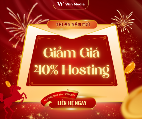 Giảm giá 40 % hosting cho gói 2 năm