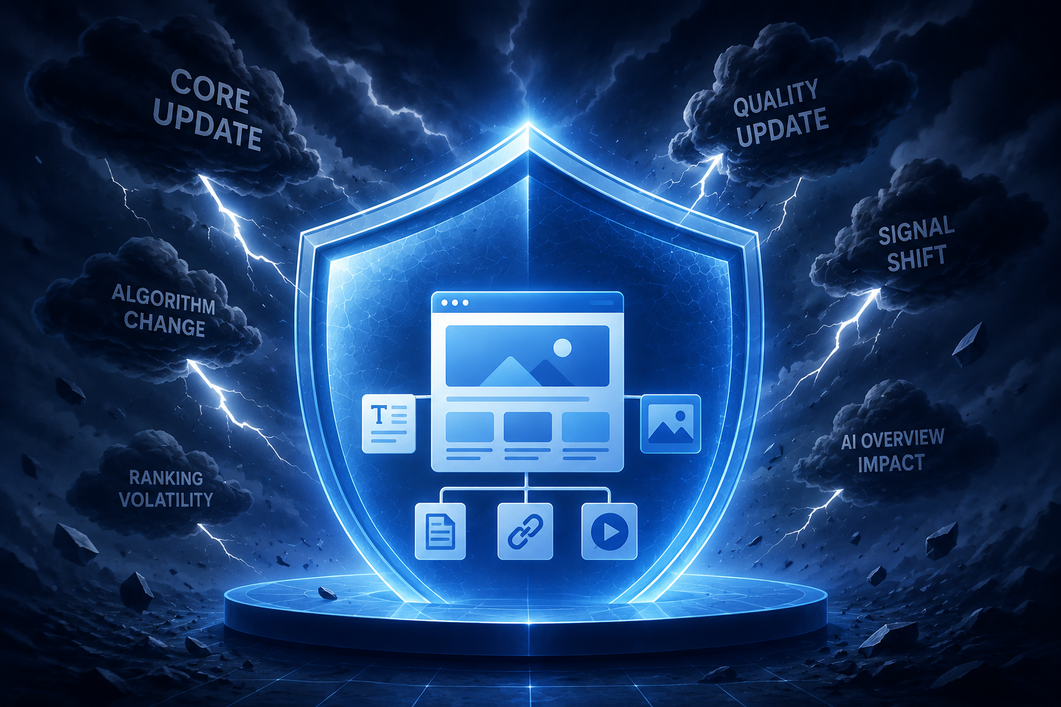 Tấm bảo hiểm trước bão càn quét của các thuật toán Core Update