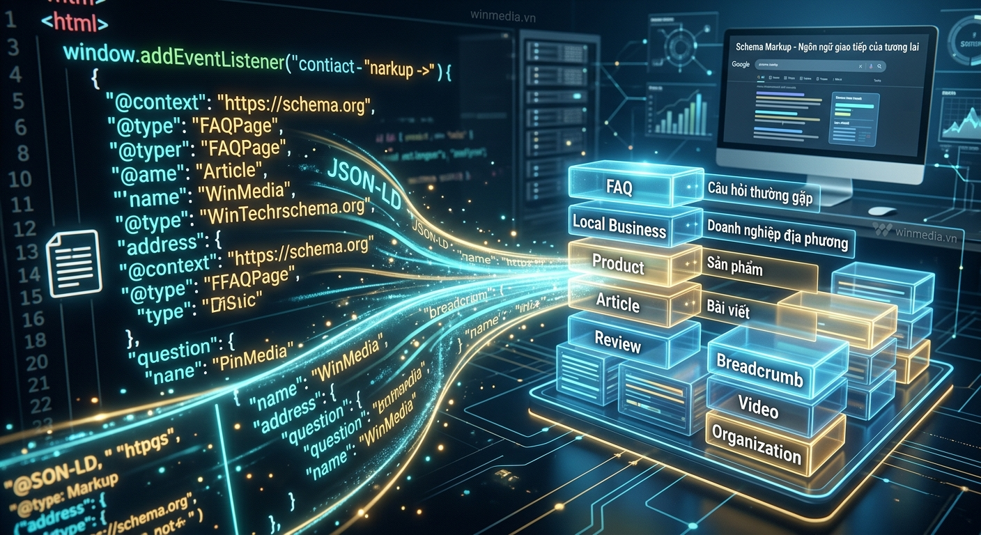 Thiết lập Schema Markup – Ngôn ngữ giao tiếp của tương lai