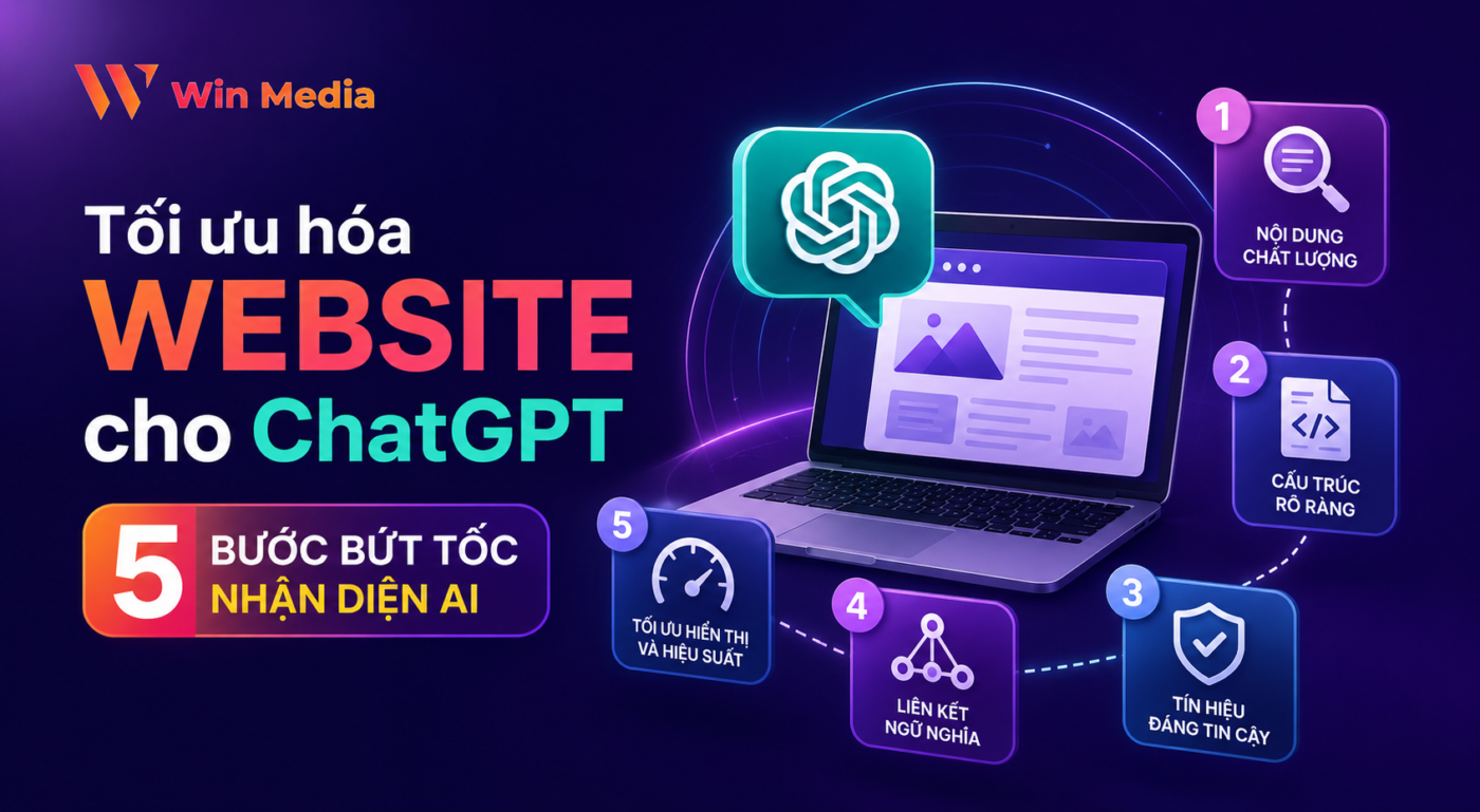 Tối ưu hóa website cho ChatGPT: 5 Bước bứt tốc nhận diện AI