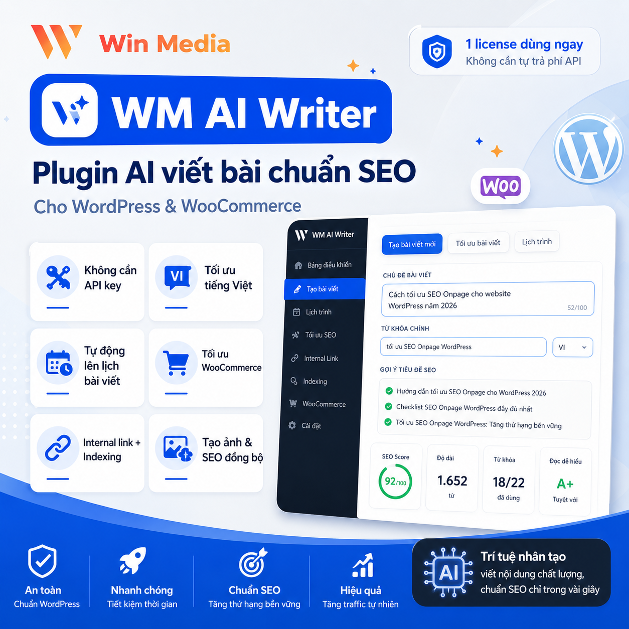 Plugin viết bài AI WordPress - Tối ưu hóa SEO cho website