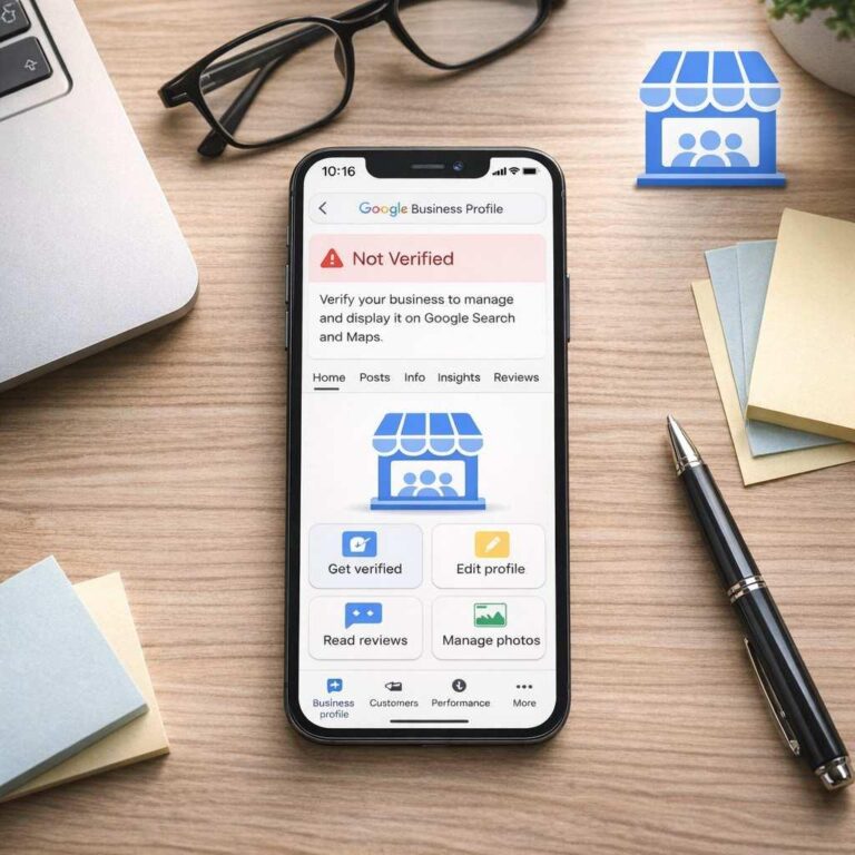 Không xác minh được doanh nghiệp trên Google Map